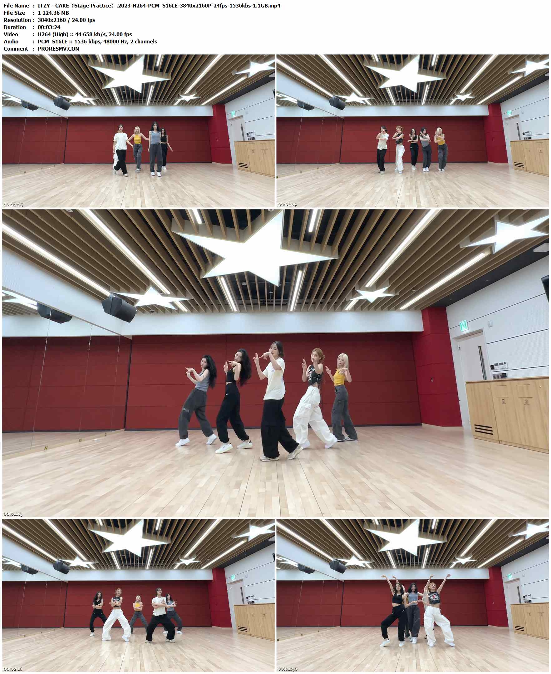 ITZY - CAKE（Stage Practice）.2023-H264-PCM_S16LE-3840x2160P-24fps-1536kbs-1.1GB官方MV_高清MV